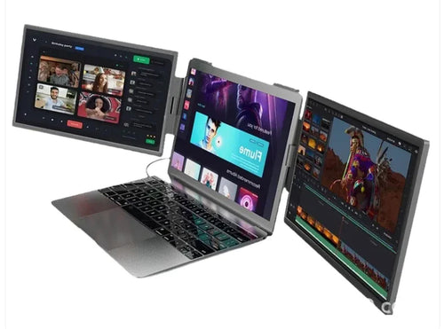 Load image into Gallery viewer, 14-inch Dual-screen Portable Monitor Laptop
