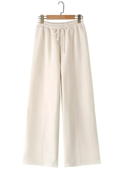 Load image into Gallery viewer, Zipper Bomber Jacket &amp; High Waist Flannel Pants Set
