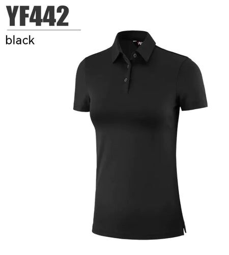 Women's Golf Fashion Sports Short Sleeve
