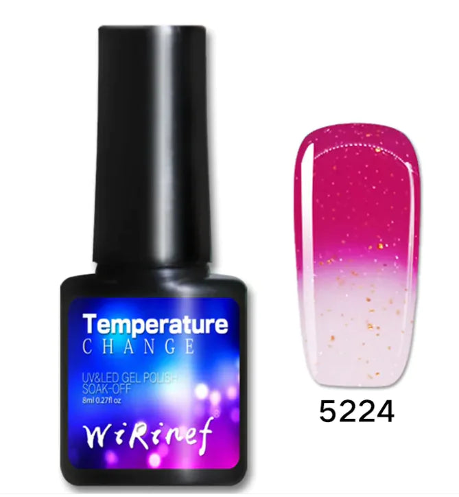 Gradient nail glue