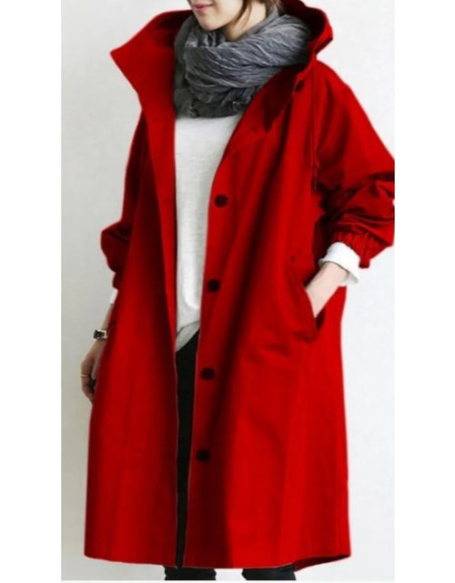 Load image into Gallery viewer, Oversized Women's Korean Style Slim Windbreaker
