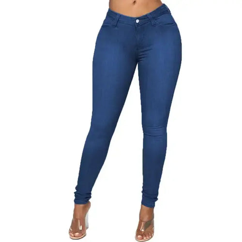 Load image into Gallery viewer, High Elastic Women Skinny Jeans
