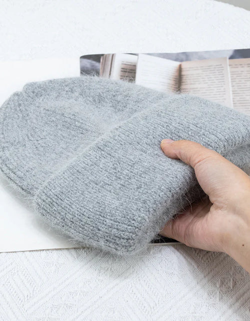 Load image into Gallery viewer, Women's Winter Rabbit Fur Hat
