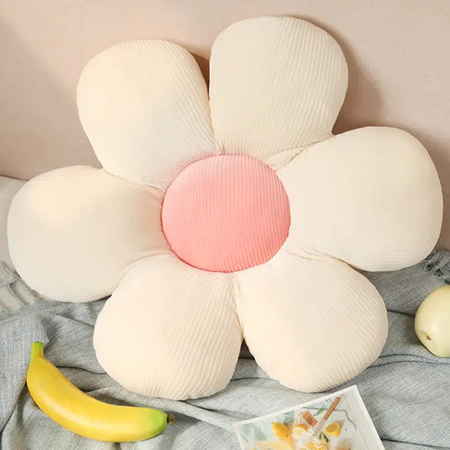 Load image into Gallery viewer, Six Petal Flower Cushion
