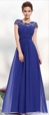 Women's Lace Backless Maxi Dress for Evening Parties