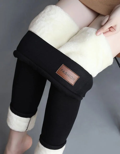 Load image into Gallery viewer, Winter Women Leggings Velvet Warm Pants
