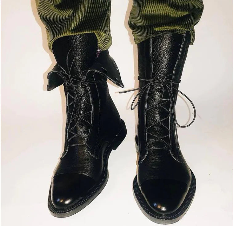 RegalStep Lace-Up Mid Boots