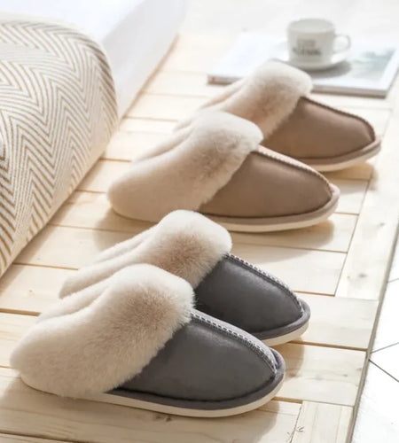 Cozy Step Plush Slippers