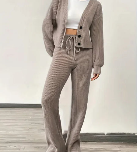 ChicKnit Women's Sweater Set
