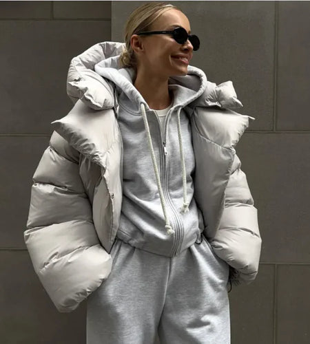 Women's Chic Cotton-Padded Bread Coat