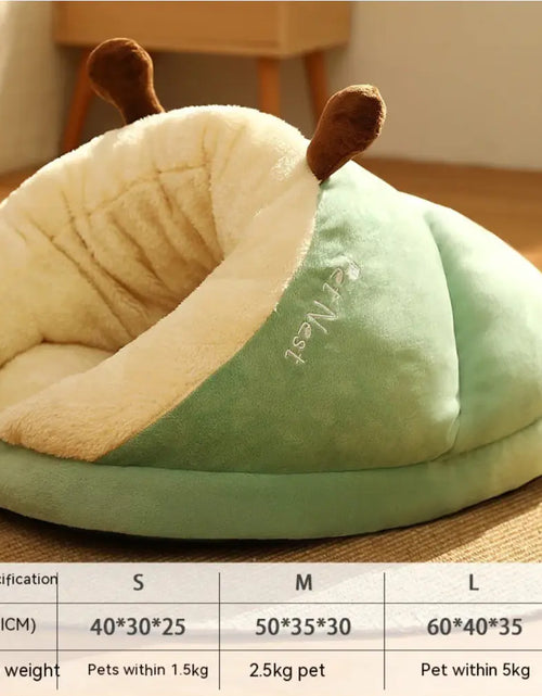 Load image into Gallery viewer, Pet Bed Winter Cat Dog Slippers Small Nest
