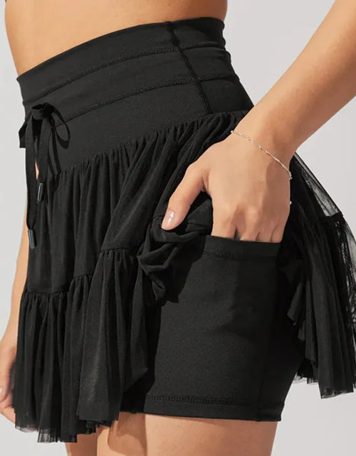 Load image into Gallery viewer, High Waist Lace Skorts
