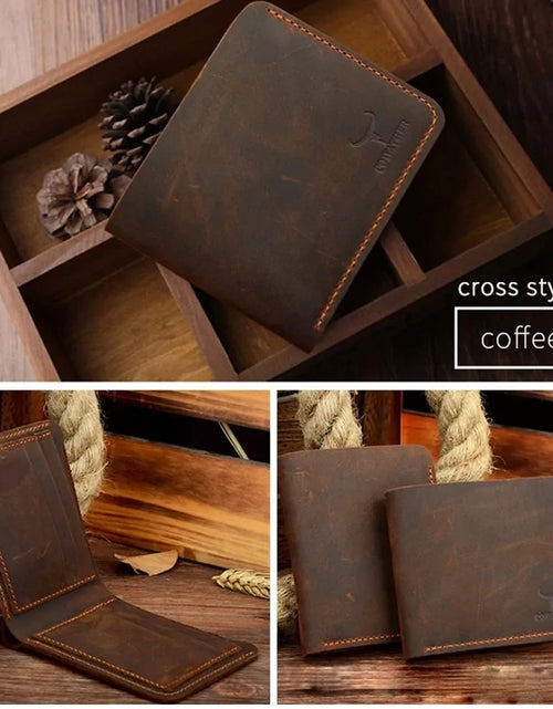 Load image into Gallery viewer, Vintage Horse Leather Wallet
