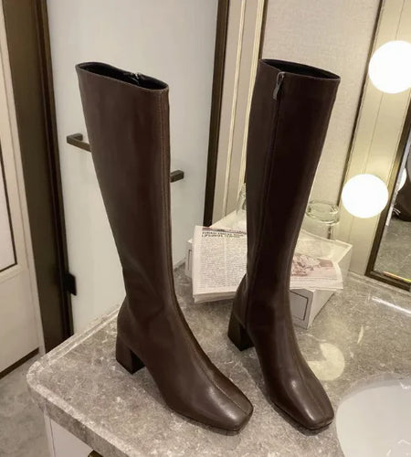 British Style Martin Leather Boots