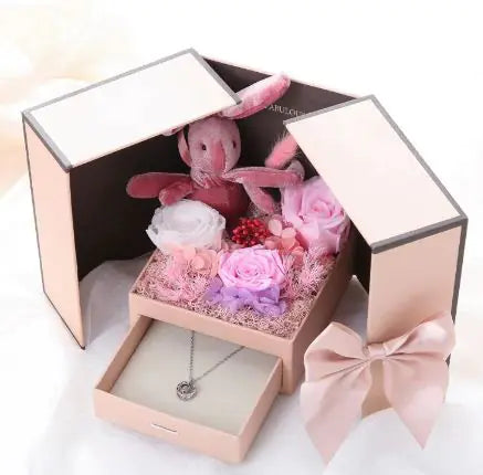 Load image into Gallery viewer, Eternal Rose Flower Gift Box
