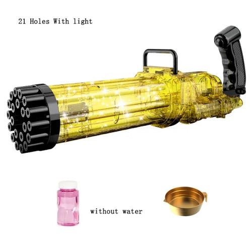 Load image into Gallery viewer, Large Gatling Bubble Gun Kids Toys
