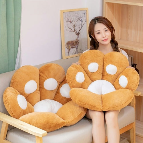 Load image into Gallery viewer, Paw Plush Seat Cushion
