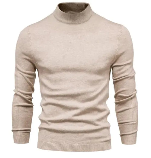 Load image into Gallery viewer, Mid Neck And Slim Trim Sweater
