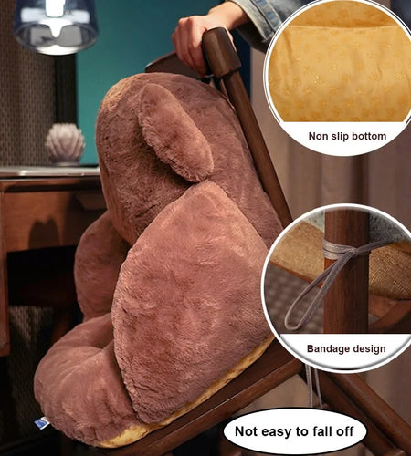 One-piece Chair Cushion: Office/Home Seat Support & Backrest