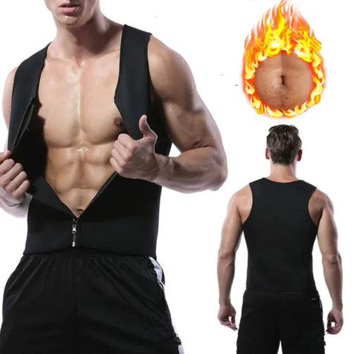 Load image into Gallery viewer, Men’s Body Shaper Waist Trainer Tank Top
