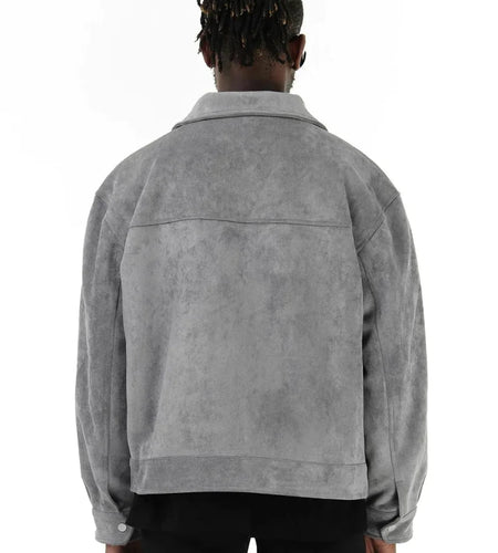 Boxy Suede Jacket