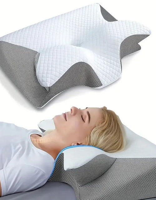 Load image into Gallery viewer, Memory Foam Cervical Support Pillow
