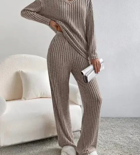 Knitted Two Piece Set Outfit