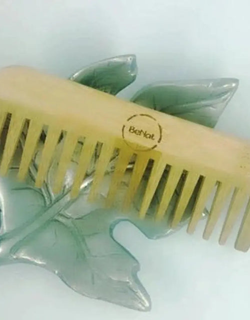 Load image into Gallery viewer, All-Natural Bamboo Hair Comb
