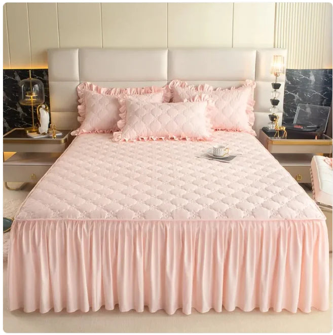 Quilted Bed Skirt