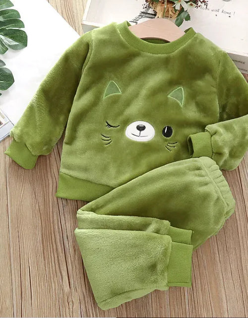 Load image into Gallery viewer, SnuggleBuds™ Two-Piece Pajamas for Babies &amp; Kids – Soft &amp; Cozy Sleepwear
