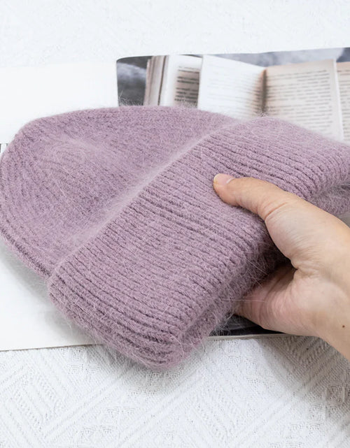 Load image into Gallery viewer, Women's Winter Rabbit Fur Hat
