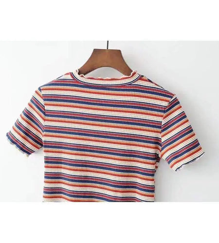 Hollow Heart Frilled Shirt