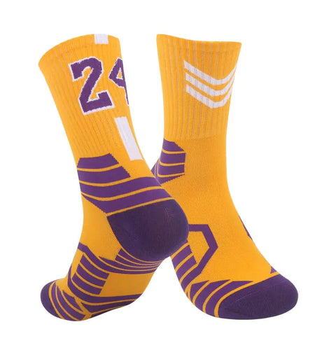 Breathable Non-Slip Professional Basketball Socks for Men, Women, and Kids - Ideal for Sports, Cycling, Climbing, and Running