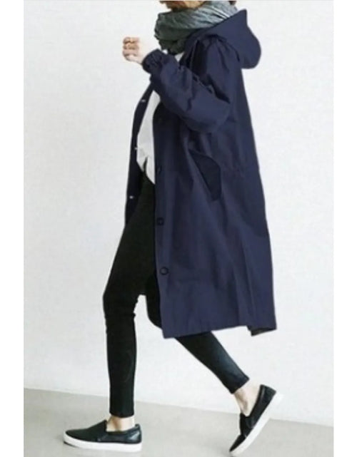 Load image into Gallery viewer, Oversized Women's Korean Style Slim Windbreaker
