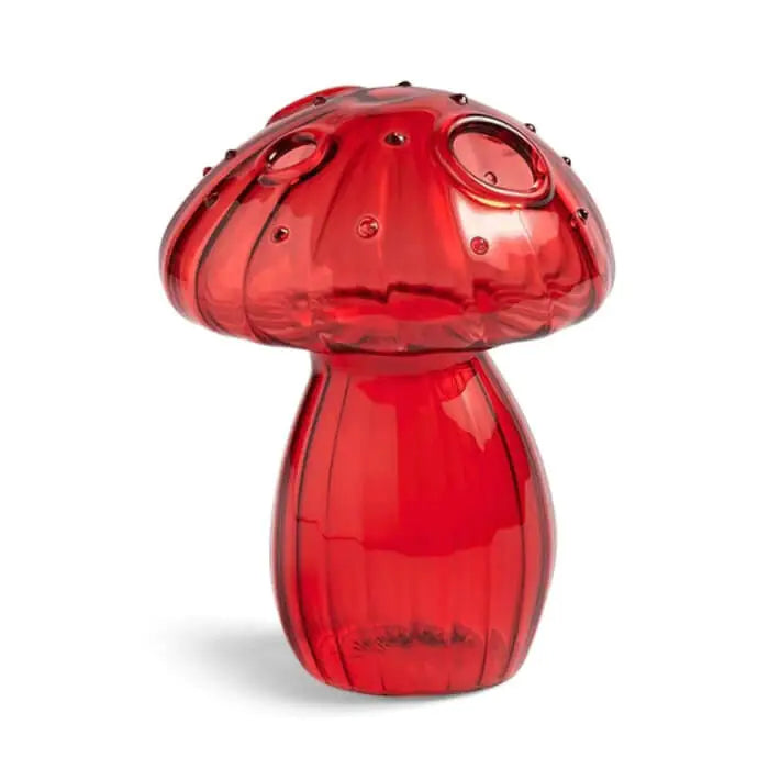 Mushroom Glass Flower Vase