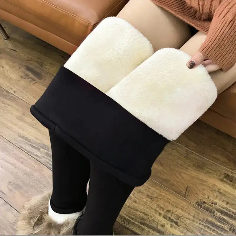 High Waist Warm Leggings