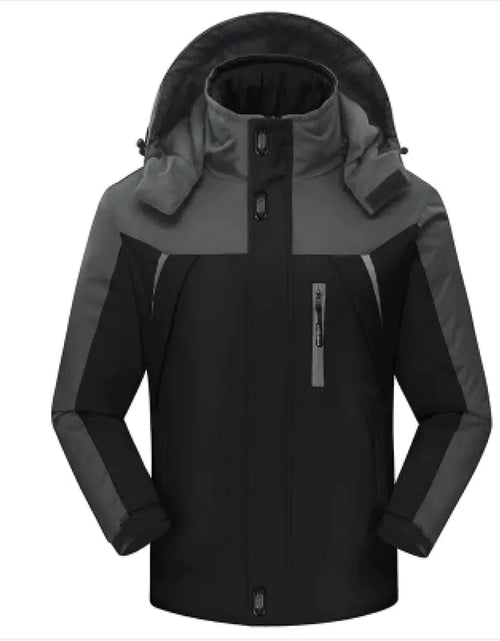 Load image into Gallery viewer, Cold-Proof Fleece-Lined Thickened Jacket
