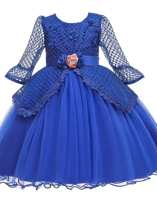Load image into Gallery viewer, Long Sleeve Elegant Hollow Dress
