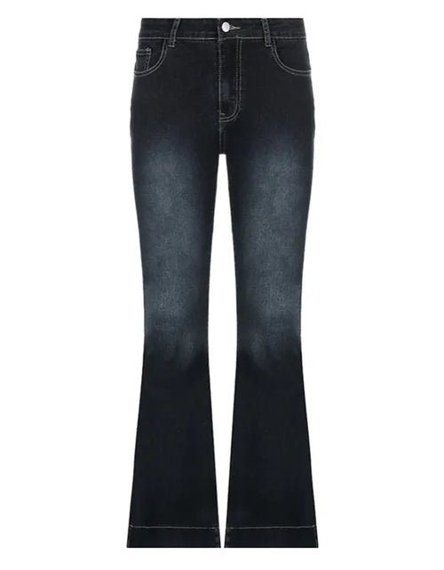 Load image into Gallery viewer, Flare Jeans Women&#39;s Low Waist Trousers
