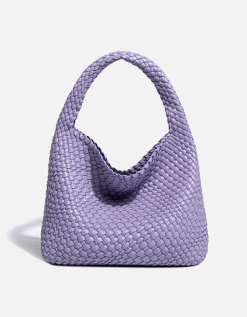 Load image into Gallery viewer, Hand-woven Bucket Soft Leather Bag for Women
