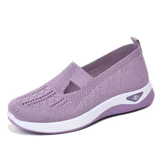 Soft Sole Breathable Hollow Out Flat Shoes for Women