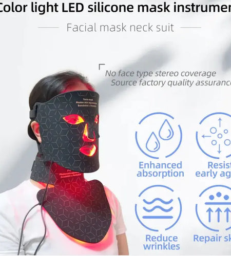 Skin Rejuvenation Silicone Facial Neck  Mask