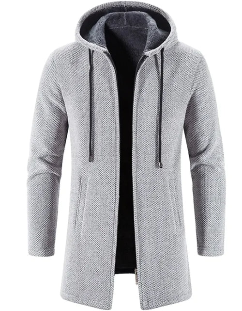 Load image into Gallery viewer, Men's All-Season Fleece-Lined Trend Cardigan – Versatile and Stylish
