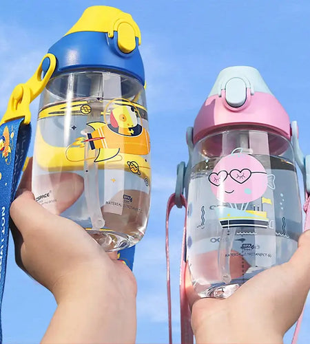 Kids Water Bottle With Straw