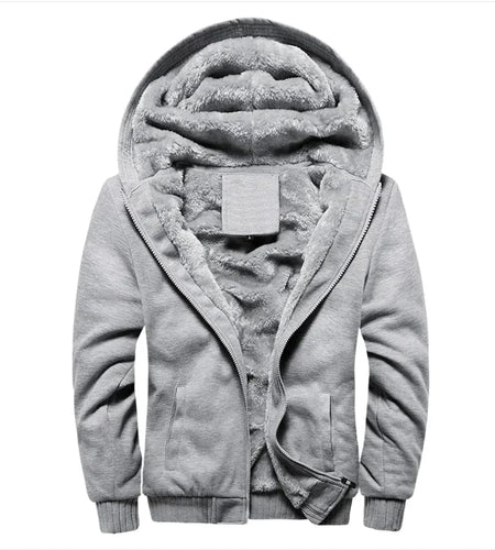 Men's Sports Velvet Padded Thickened Coat