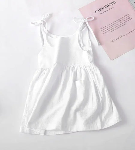 Sleeveless Cotton Toddler Dress