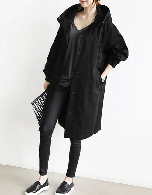 Load image into Gallery viewer, Oversized Women's Korean Style Slim Windbreaker
