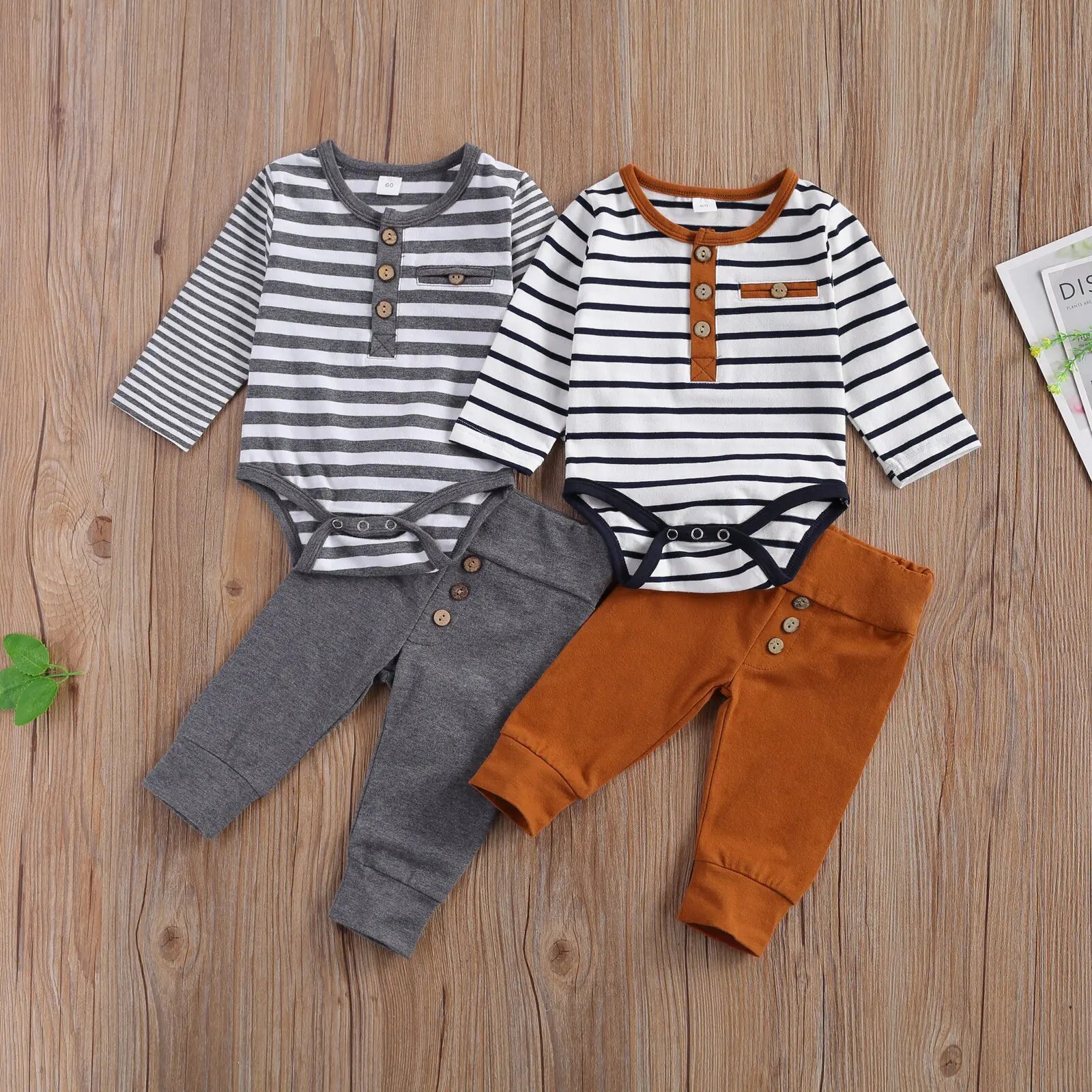 2 Pieces Toddler Casual Suit