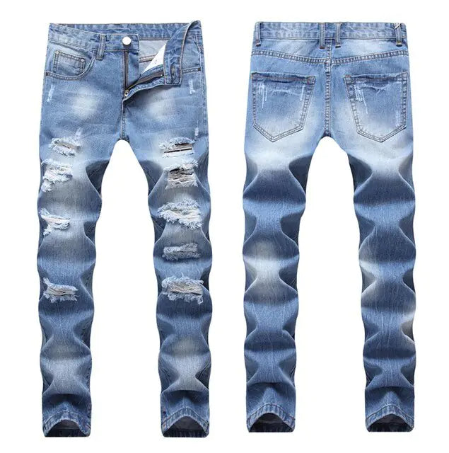Trendsetter Slim Fit Ripped Jeans