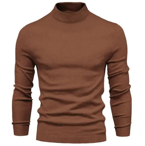 Load image into Gallery viewer, Mid Neck And Slim Trim Sweater
